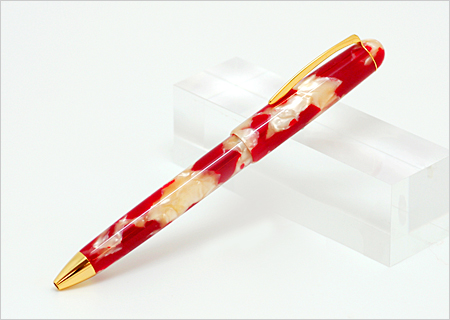 Goldfish Gold Cylinder Type ball-point pen