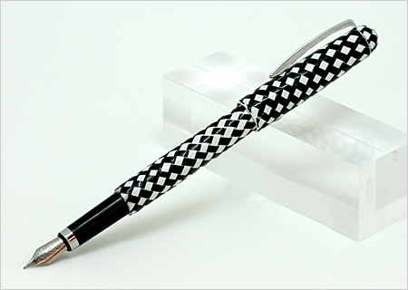 Mesh Cigar Type fauntain pen